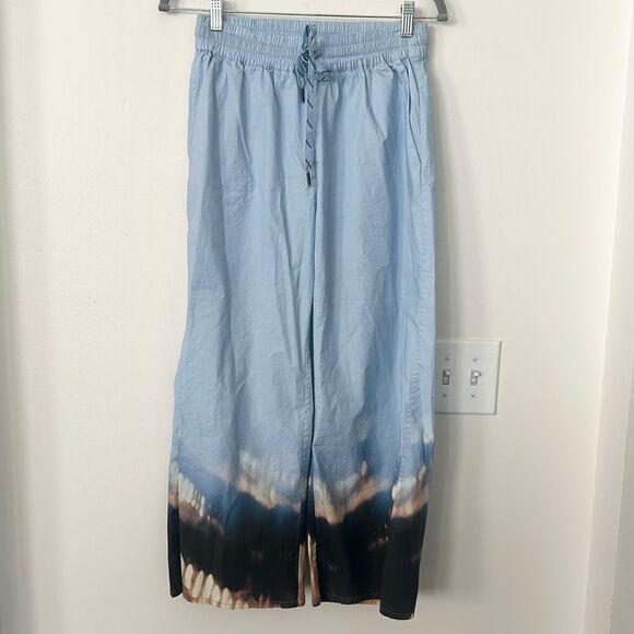 Munthe Vouce Pants Blue Tye Dye 34=M - Picture 2 of 10